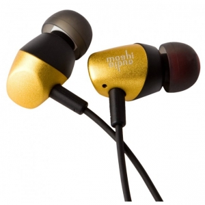 Наушники Moshi Mythro Earbuds with Mic and Strap Satin Gold for iPad/iPhone/iPod (99MO035731)