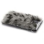 ION Fur Cover Grey Leopard for Samsung Galaxy S II i9100