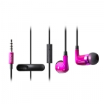 Capdase Hands-free Earphone TK-905-S STEREO Pink/Black for iPad/iPhone/iPod/Smartphone (HFIH4-ET41)