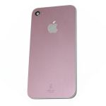 Housing cover iPhone 4 FL Design Pink Anodic Treatment on White Support /53/