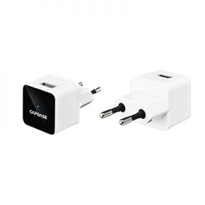  Capdase USB Power Adapter Atom Plug White (1 A) for iPhone/iPod/iPad mini/Smartphone (ADII-A002-EU)