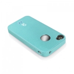 Capdase Alumor Metal Case Jacket Elli Light Blue/Light Blue for iPhone 4/4S (MTIH4S-51CC)