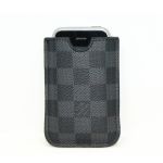 Louis Vuitton Square Sleeve Case Black/Gray for iPhone 4/4S