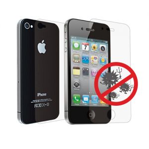 Защитная пленка Ozaki iCoat Antibacterial Screen Protector for iPhone 4/4S (IC871)