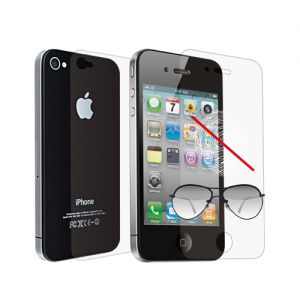 Защитная пленка Ozaki iCoat Anti-finger&Glare Screen Protector for iPhone 4/4S (IC847)