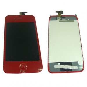  LCD iPhone 4S + Touchscreen Red /33/