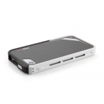 Element Case Vapor Pro R8 White/Black for iPhone 4/4S (API4-1118-WKFU)