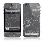 Gelaskins Africa Map for iPhone 4/4S