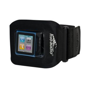  H2O Audio Amphibx Fit Waterproof Armband Black for iPod nano 6G/iPod shuffle/small MP3 (WB3-BK)