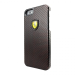 CG Mobile Ferrari Hard Case Challenge Perforated Collection Black for iPhone 5/5S (FECHFPHCP5)