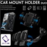 Capdase Car Mount Holder Duo Universal Black for iPhone/iPod (HR00-CD01)