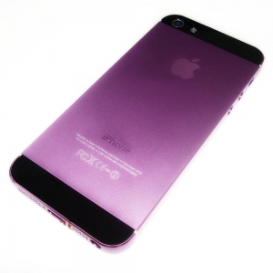  Housing cover iPhone 5 Violet/Black with side key high copy /31/