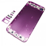 Housing cover iPhone 5 Violet/Black with side key high copy /31/