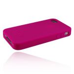 Incipio Derma Shot Silicone Case Fuchsia Magenta for iPhone 4 (IPH-501)