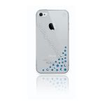 Bling My Thing Diffusion Case Blue Mix Clear for iPhone 4 (11-00-1-11)