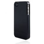 Incipio Edge Hard Shell Slider Case Pearl Metallic Black for iPhone 4 (IPH-545)