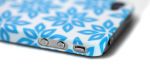 Tunewear Eggshell Finlandia Lumi Light Blue for iPhone 4 (IP4-FIN-07K) (TUNEFILM protective film)