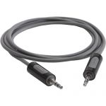 Griffin Flat Aux Cables Black 6ft (1.8m) for iPad/iPhone/iPod (GC17094)