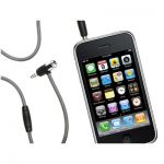 Griffin HandsFree Mic + AUX Cable Black for iPhone 4/3G/3GS (GC17090)