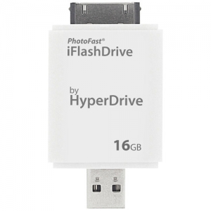  Sanho HyperDrive iFlashDrive 16GB for iPad/iPhone/iPod touch 4G (HDIFD-16)