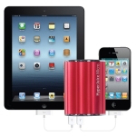 Sanho HyperJuice Micro 3600 mAh External Battery Red for iPad/iPhone/iPod (HJ36-RED)