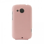 Melkco Leather Case Jacka Pink for HTC Desire C A320e (O2DERCLCJT1PKLC)