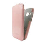 Melkco Leather Case Jacka Pink for HTC Desire C A320e (O2DERCLCJT1PKLC)