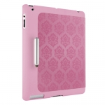 Ozaki iCoat Slim-Y+ Hot Pink Baroque for iPad 4/iPad 3/iPad 2 (IC502HP)