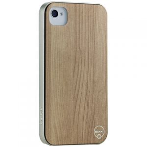  Ozaki iCoat Wood Silence for iPhone 4/4S (IC824SI)