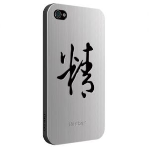 Чехол Ozaki iCoat Good Life Black/Steel Master for iPhone 4/4S (IC862BMA)