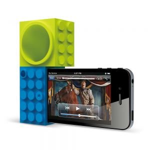  Ozaki iCarry time2brick Green/Blue for iPhone 4/4S (IH927B)