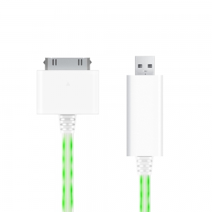  Кабель Visible Green Smart Charger for iPhone/iPad/iPod