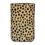 MacLove Leather Case Leopard Diamond Brown for iPhone 4/4S (ML41401)