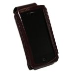 MacLove Leather Case Code 7-7 Wine Red for iPhone 4/4S (ML41205)