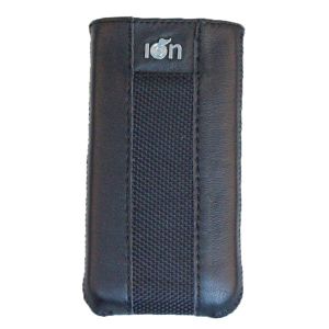  ION Spyder Pouch Black Cowhide for iPhone 4/4S/3G/3GS/iPod touch (i1010-LBK034)