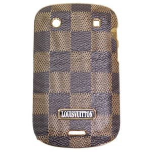  Louis Vuitton Square Hard Case Dark Brown/Light Brown for BlackBerry Bold 9900