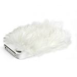 ION Monster Fur Cover Snow White for iPhone 4/4S (i948-FUR019)