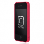 Incipio Metal Case with Polycarbonate Frame Le Deux Black/Transl.Pink for iPhone 4/4S (INC-IPH682)