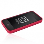 Incipio Metal Case with Polycarbonate Frame Le Deux Black/Transl.Pink for iPhone 4/4S (INC-IPH682)