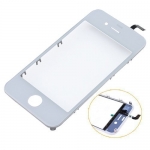 LCD iPhone 4 with Touchscreen + Housing cover White Pearl high copy /43/