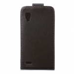 Leather Pouch for LG Optimus L9 Black