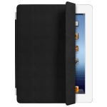 Apple iPad Smart Cover Leather Black for iPad 4/iPad 3/iPad 2 (MD301)