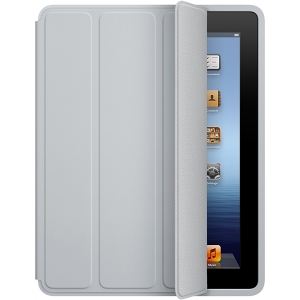 Чехол Apple iPad Smart Case Polyurethane Light Gray for iPad 4/iPad 3/iPad 2 (MD455)