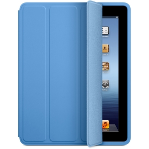 Чехол Apple iPad Smart Case Polyurethane Blue for iPad 4/iPad 3/iPad 2 (MD458)