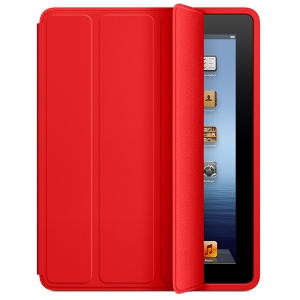 Чехол Apple iPad Smart Case Polyurethane Red for iPad 4/iPad 3/iPad 2 (MD579)