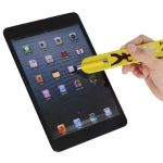 KTWO Stylus Pen Silicone Conductive Rubber Tip Yellow for iPad/iPhone/iPod