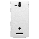 Melkco Leather Case Jacka White LC for Sony Xperia U ST25i (SEXPEULCJT1WELC)