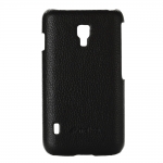 Melkco Leather Snap Cover Black for LG Optimus L7 II Dual P715 (LGP715LOLT1BKLC)