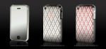 More Metallic Series Engraved Edition Stitch Silver for iPhone 3G/3GS (AP05-030S/S)