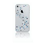 Bling My Thing Milky Way Case Blue Mix Clear for iPhone 4 (11-00-2-11)